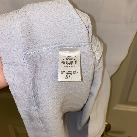 Flynn Skye Olivia Dress, Pale Blue Deep V - Picture 4 of 4